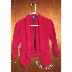 Red blazer
